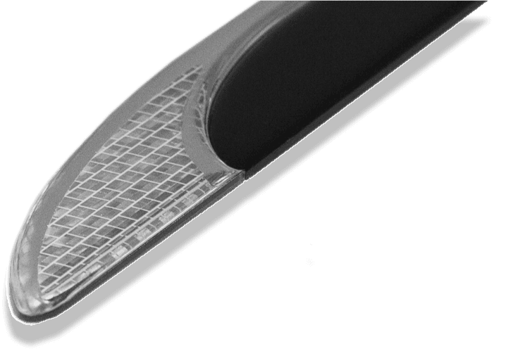 Close-up of a durable MyCar Trim body side molding